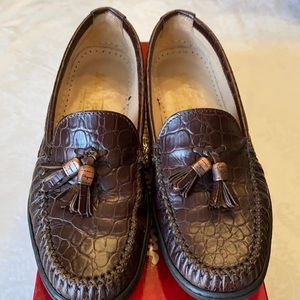 Salvatore Ferragamo Sport leather loafers 6.5B